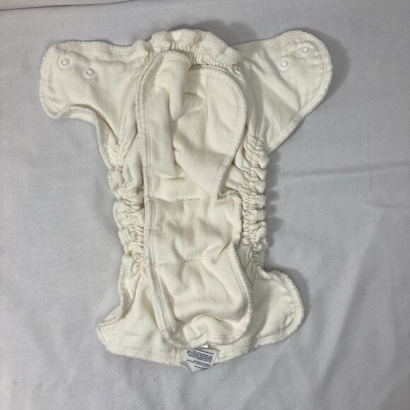Esembly Organic Cotton Cloth Diapering Inner & Outer Sz 1  4pk Outer 3pk Inner - Picture 3 of 15